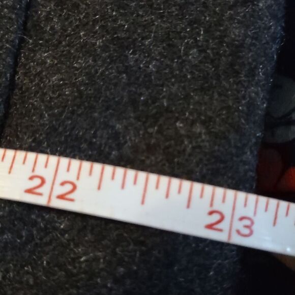 Guess Wool Blend Black Jacket Women's Size S Classic Double breasted Coat - Picture 10 of 10